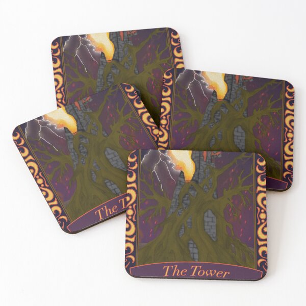 Item preview, La carta del tarot de la torre designed and sold by SmokedVelvet.