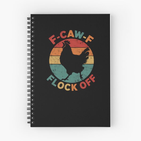 Item preview, F-Caw-F Flock Off Funny Chicken Owner Poultry Lover Farmer Pun designed and sold by RetroMini2026.