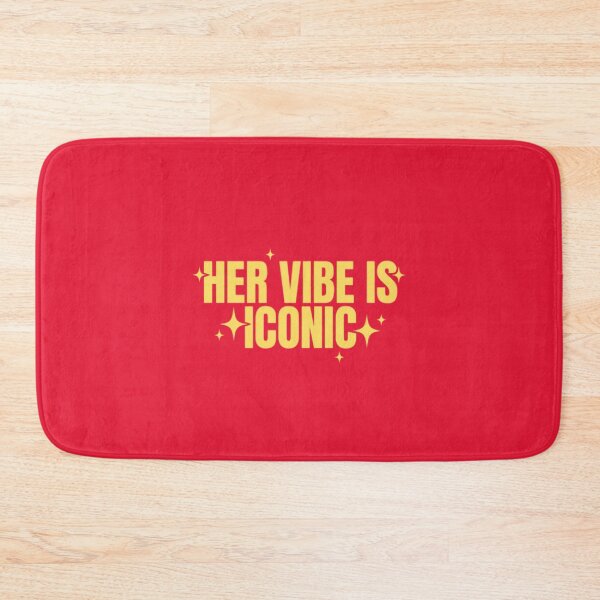 Item preview, Her Vibe Is Iconic | Aesthetic Girl Power, Feminine Energy & Good Vibes Quote designed and sold by boldstuffshop.