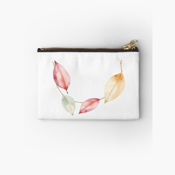 Item preview, Minimalist Watercolor Pastel Autumn Leaves Garland designed and sold by Vida e Arte.
