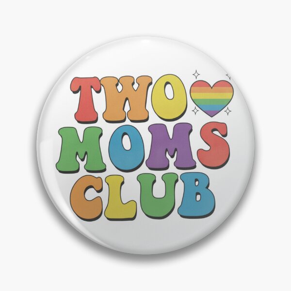 Item preview, Two Moms Club, LGBTQ, Pride Month, Gender Neutral, Rainbow designed and sold by toongstudio.