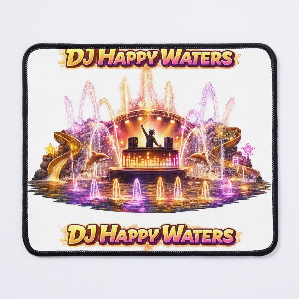 Item preview, DJ Happy Waters Festival Party Scene PNG designed and sold by Hookesmode.
