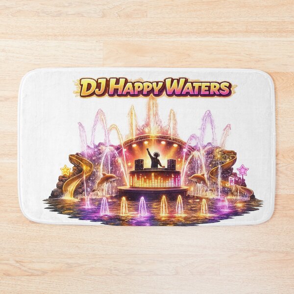 Item preview, DJ Happy Waters Festival Party Scene PNG designed and sold by Hookesmode.
