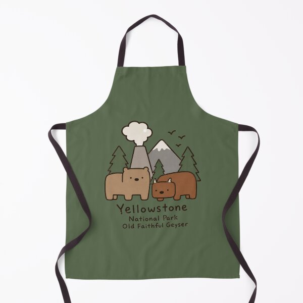Item preview, Yellowstone Old Faithful Bears designed and sold by bosamji.