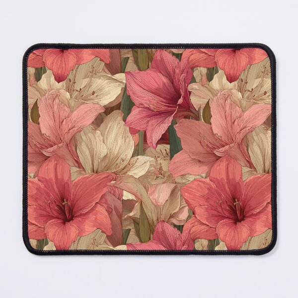 Item preview, Exotic Amaryllis Print  - Botanical Garden Pattern   - Gifts For Sister designed and sold by RoyalStarsPatts.