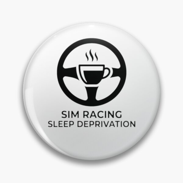 Item preview, Sleep Deprivation Simulator - Sim Racing Humor designed and sold by GarageGraphics.