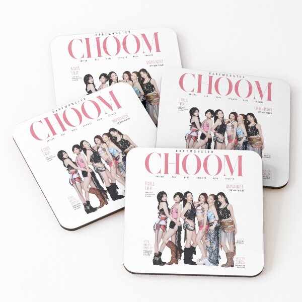 Item preview, BABYMONSTER Choom Fashion Magazine Cover Art designed and sold by moamaxshop.