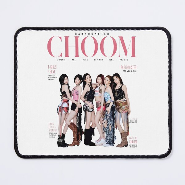 Item preview, BABYMONSTER Choom Fashion Magazine Cover Art designed and sold by moamaxshop.