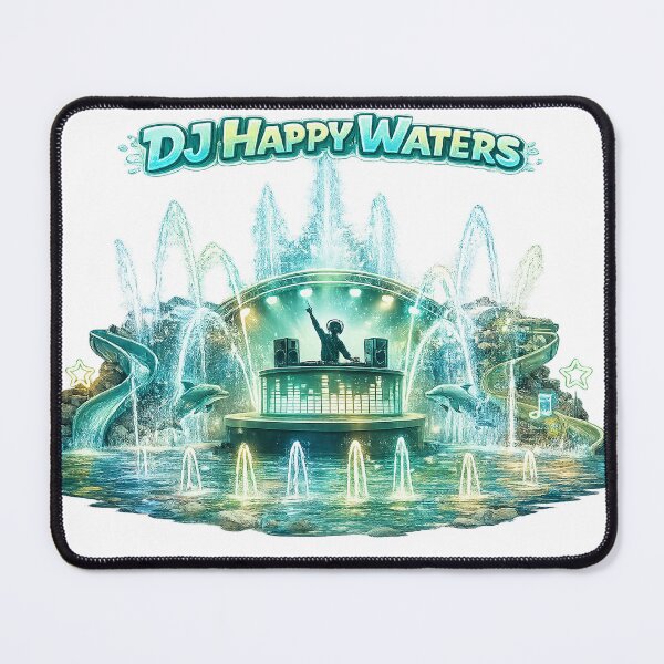 Item preview, DJ Happy Waters Festival Party Scene PNG designed and sold by Hookesmode.