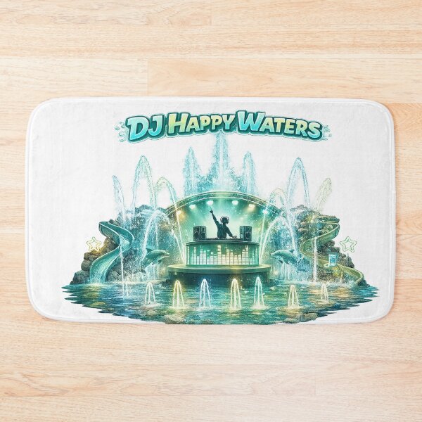Item preview, DJ Happy Waters Festival Party Scene PNG designed and sold by Hookesmode.