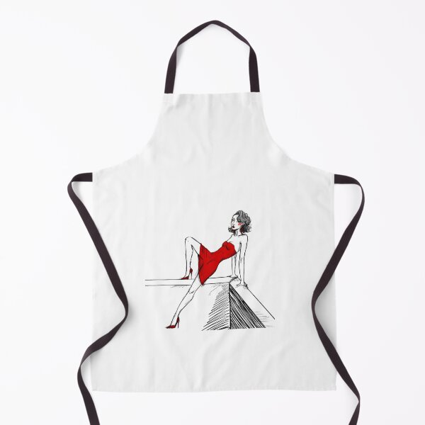 Item preview, Woman in red designed and sold by bimbetta.art.