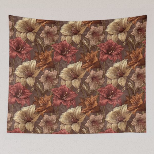 Item preview, Stunning Amaryllis Flower  - Flower Bouquet Pattern   - Gifts For Wife designed and sold by RoyalStarsPatts.