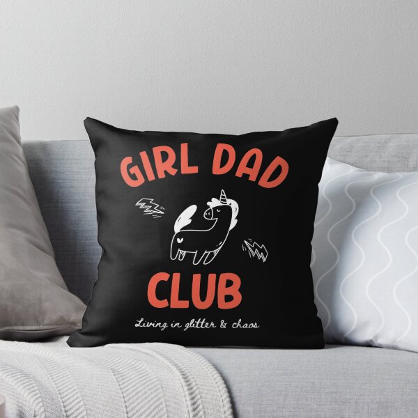 Item preview, Girl Dad Club Living In Glitter And Chaos designed and sold by CharmiA Fox.