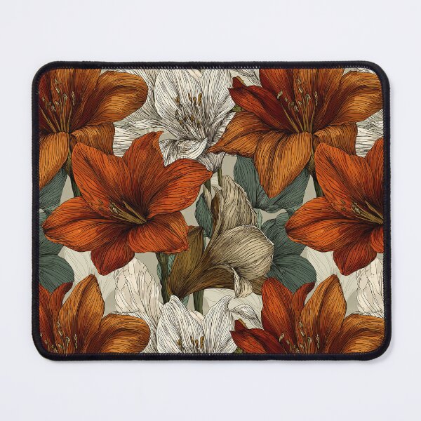 Item preview, Bold Amaryllis Flower - Tropical Flower Pattern - Gifts For Women designed and sold by RoyalStarsPatts.