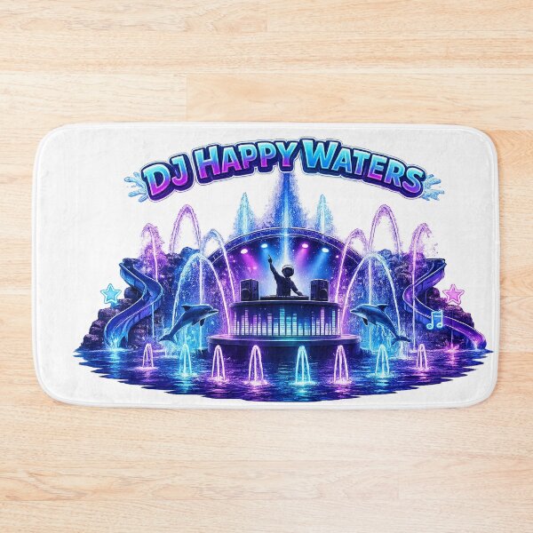 Item preview, DJ Happy Waters Festival Party Scene PNG designed and sold by Hookesmode.