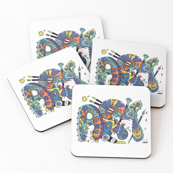 Item preview, Art Aussie Tangle in Colour designed and sold by Heatherian.