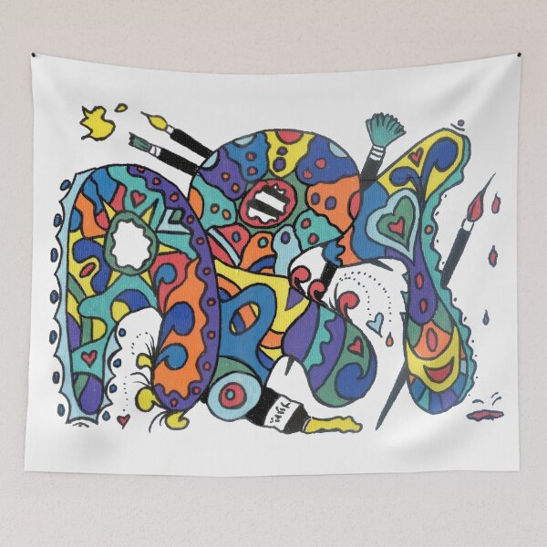 Item preview, Art Aussie Tangle in Colour designed and sold by Heatherian.