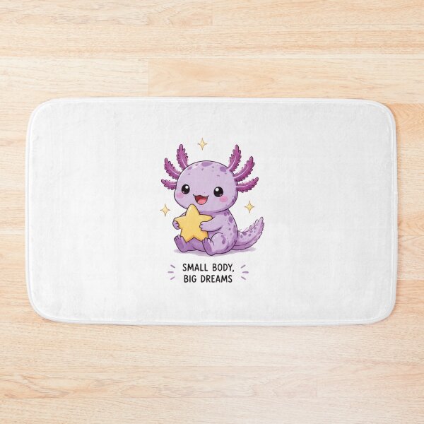 Item preview, Cute Axolotl Holding a Star – Small Body, Big Dreams Kawaii Design designed and sold by Ancient Egypt treasures.