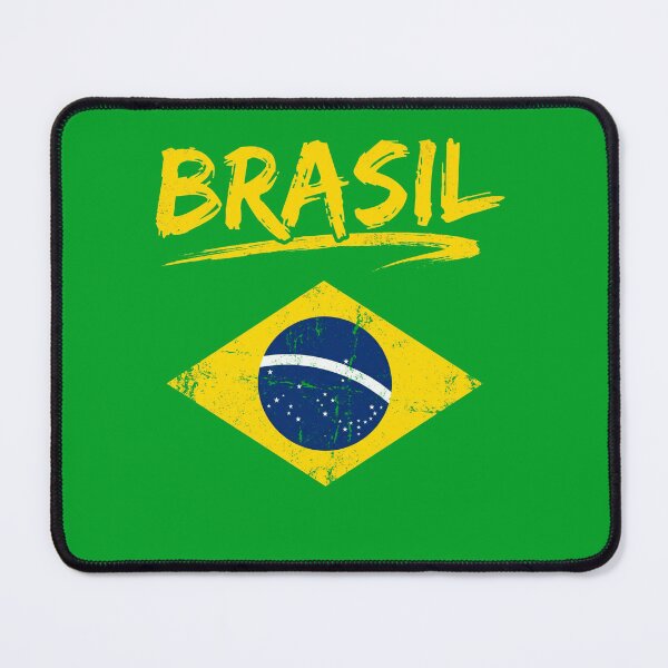 Item preview, Vintage Brazil Flag Distressed Brazilian Pride Heritage Shirt designed and sold by ArcaneArtistry.