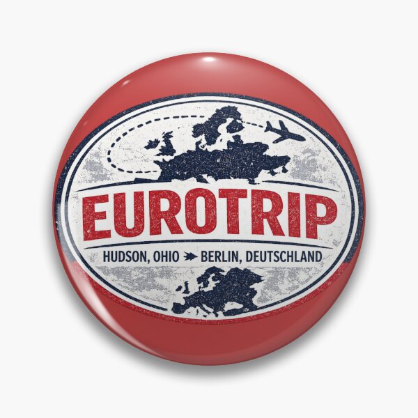 Item preview, Eurotrip Hudson Berlin Design Classic Retro Travel designed and sold by killem667.