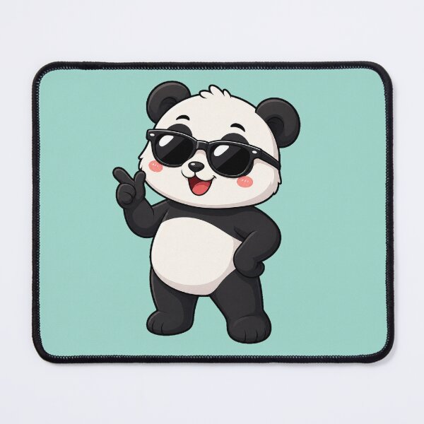 Item preview, Cool Panda with Sunglasses Cute Animal Kawaii designed and sold by Seculinator.