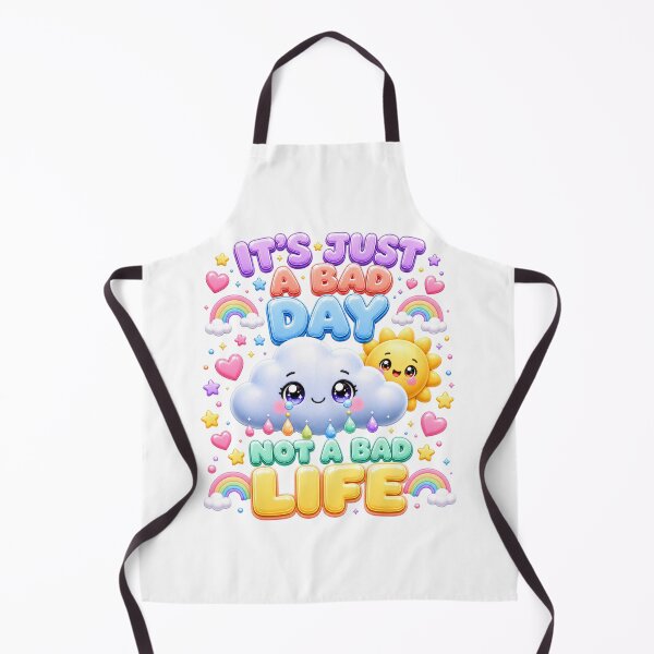 Item preview, It's Just A Bad Day Not A Bad Life | Kawaii Pastel Mental Health Art designed and sold by Dulxoz.