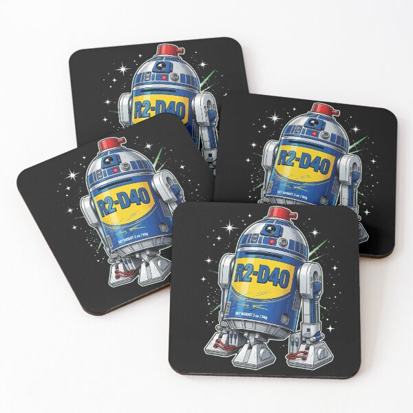 Item preview, Funny R2 D40 Robot Lubricant Parody designed and sold by TshirtsOnline-.