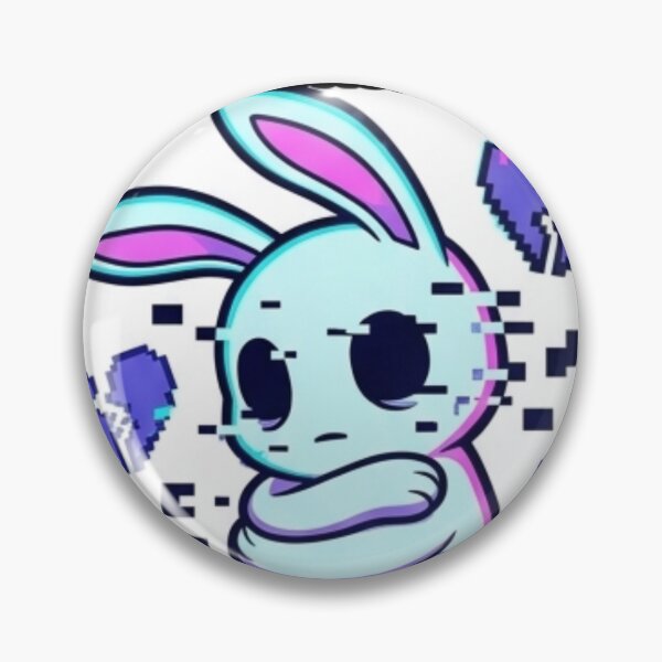 Item preview, Emotion 404 (感情404) - JDM Street Edition Cyber Chibi Bunny designed and sold by Japan-kanji-ya.