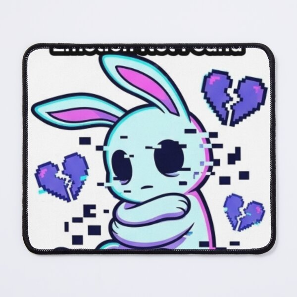 Item preview, Emotion 404 (感情404) - JDM Street Edition Cyber Chibi Bunny designed and sold by Japan-kanji-ya.
