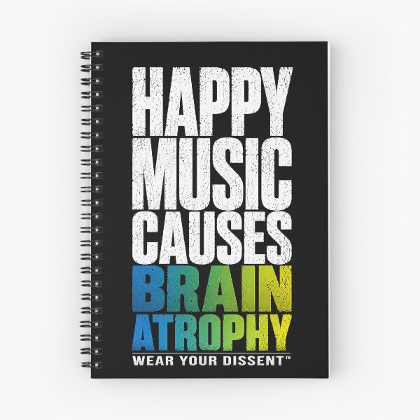 Item preview, MUSIC - WYD - Happy Music Causes Brain Atrophy TM green designed and sold by MetusArt.