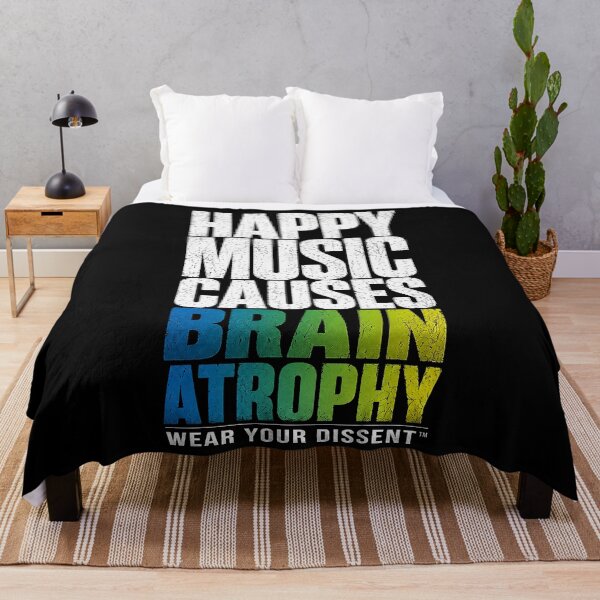 Item preview, MUSIC - WYD - Happy Music Causes Brain Atrophy TM green designed and sold by MetusArt.