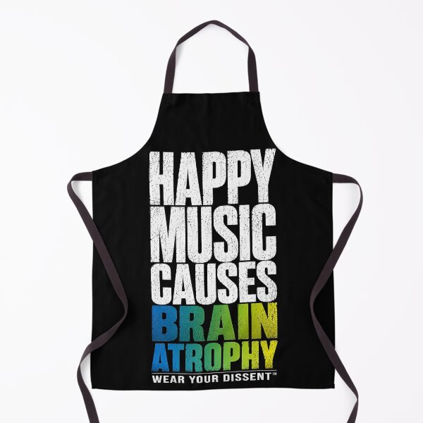 Item preview, MUSIC - WYD - Happy Music Causes Brain Atrophy TM green designed and sold by MetusArt.
