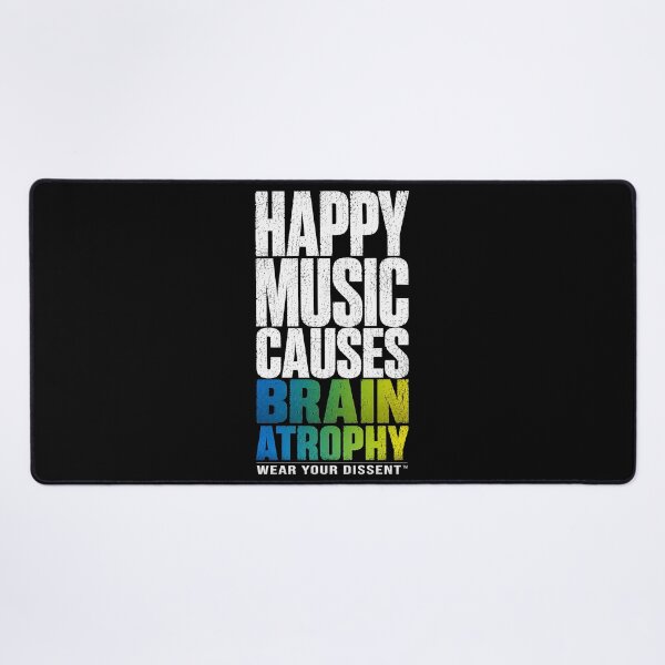 Item preview, MUSIC - WYD - Happy Music Causes Brain Atrophy TM green designed and sold by MetusArt.