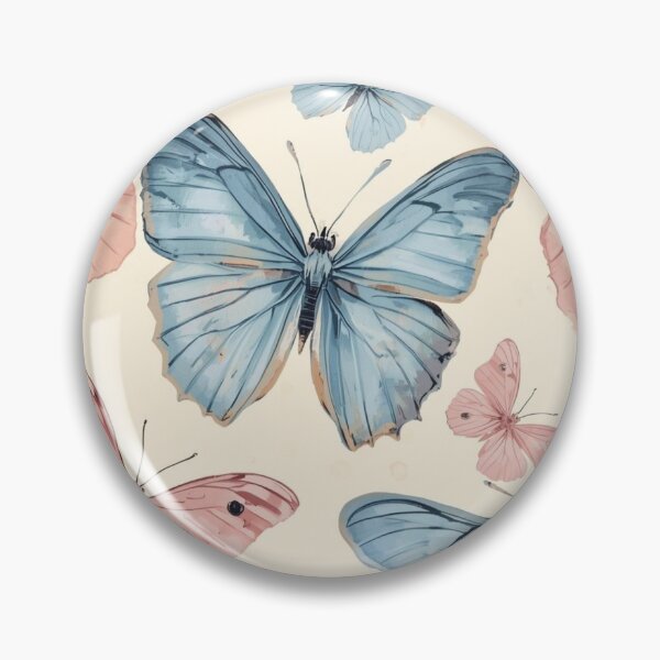 Item preview, Soft Butterfly Pattern – Gentle Pastel Seamless Design for Kids & Decor designed and sold by Art70shop.