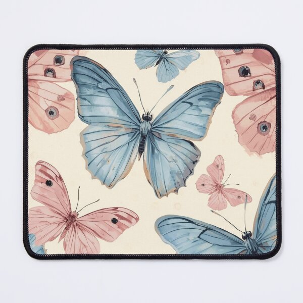 Item preview, Soft Butterfly Pattern – Gentle Pastel Seamless Design for Kids & Decor designed and sold by Art70shop.