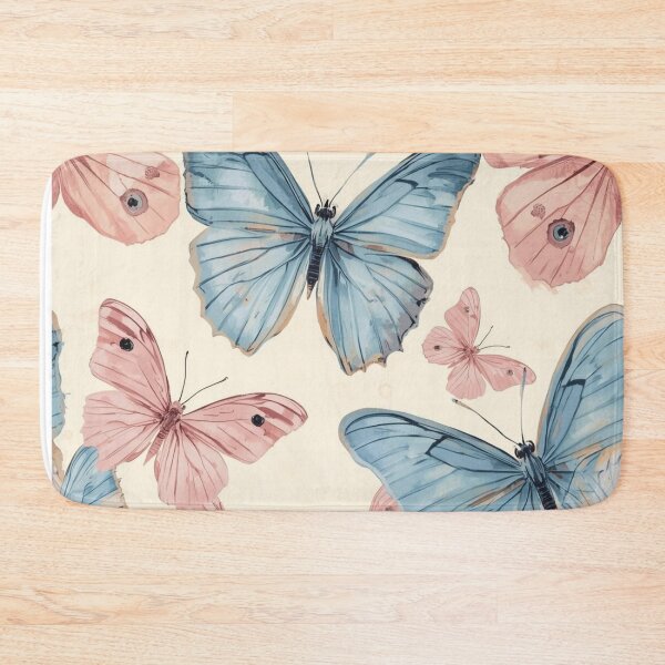 Item preview, Soft Butterfly Pattern – Gentle Pastel Seamless Design for Kids & Decor designed and sold by Art70shop.