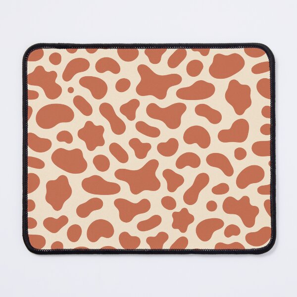 Item preview, Terracotta Western Trend Cow Print Pattern designed and sold by teeperfect.