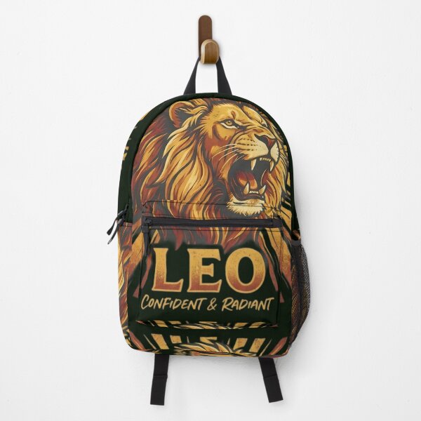 Item preview, Leo Zodiac Lion Roar Design – Confident & Radiant Daily Horoscope Art | Astrology Gift for Leo Sign designed and sold by Bhaskar Digital Art.