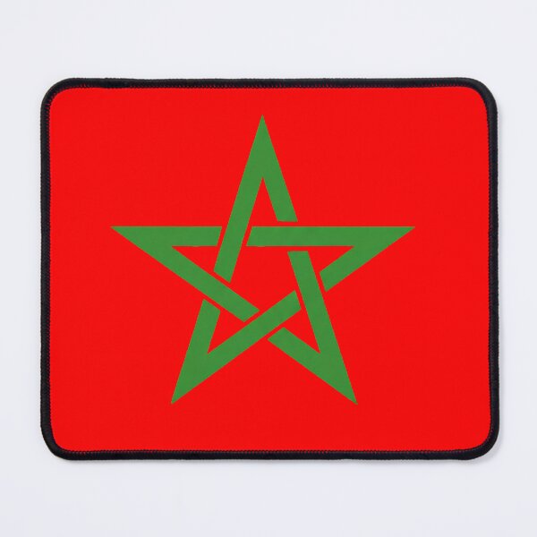 Item preview, Vintage Morocco Flag Distressed Moroccan Pride Patriotic Shirt designed and sold by ArcaneArtistry.