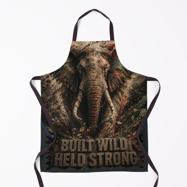 Item preview, Craftsman Built Wild Held Strong Elephant Stoic Canvas Print designed and sold by SavannaStrikes.