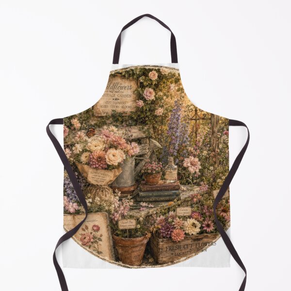 Item preview, T-Shirt - Wall Art - Rustic Cottage Garden Charm designed and sold by ForeverPrintsOK.