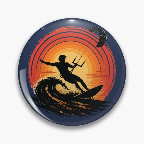 Item preview, Endless Wind And Ocean Energy Kitesurf Sunset designed and sold by taiche.