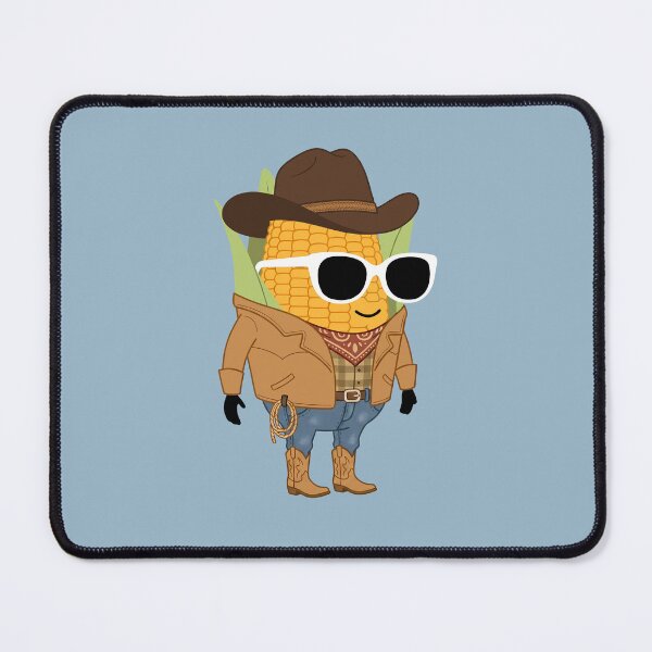 Item preview, Corn Cowboy Flat designed and sold by White Rim Mates.