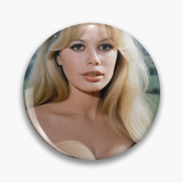 Item preview, Cinema - French-American Actress, Technicolor Portrait in Black Corset against Pastoral Background of the Sixties designed and sold by Beat-It.