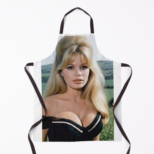 Item preview, Cinema - French-American Actress, Technicolor Portrait in Black Corset against Pastoral Background of the Sixties designed and sold by Beat-It.