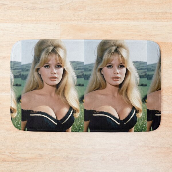 Item preview, Cinema - French-American Actress, Technicolor Portrait in Black Corset against Pastoral Background of the Sixties designed and sold by Beat-It.