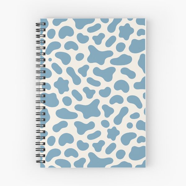 Item preview, Dusty Blue Cow Print Pattern designed and sold by teeperfect.