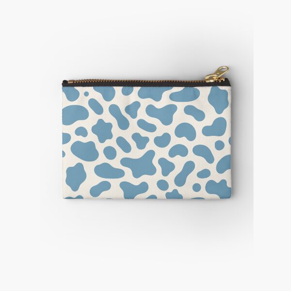 Item preview, Dusty Blue Cow Print Pattern designed and sold by teeperfect.