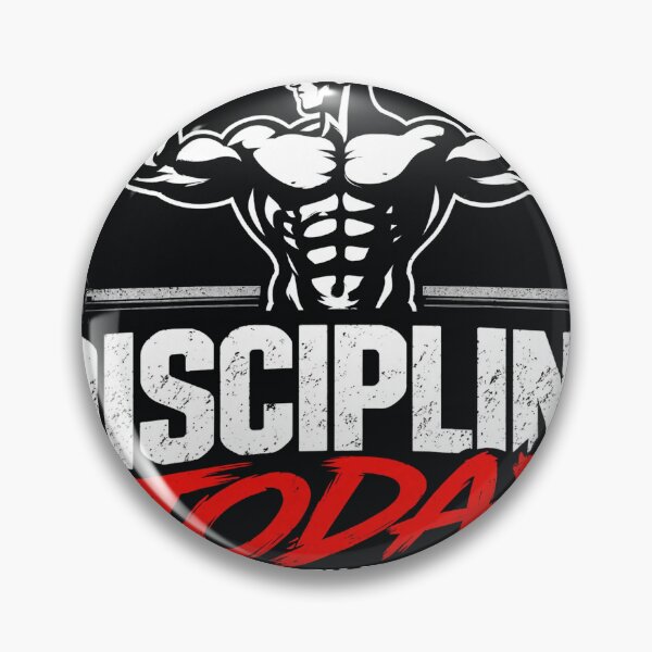 Item preview, Discipline Today Strength Tomorrow Sticker | Gym Motivation Decal designed and sold by StickBeast.