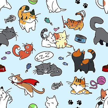 Artwork thumbnail, Cats!! by Tyeth